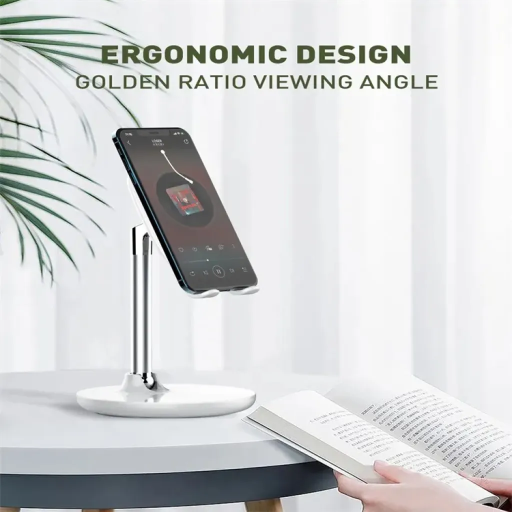 LDNIO MG05 univerzális asztali telefon/tablet állvány fekete - sötétszürke - 8