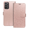 Samsung Galaxy A23 5G Forcell MEZZO mandala mintás fliptok rose gold thumbnail