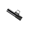 Baseus USB Type-C - Type-C + 3.5mm JACK audio Adapter fekete (CATL41-01) - 4. kép