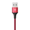 Baseus Rapid 2in1 micro USB/ Lightning kábel 1,2 m 3A piros - 0. kép