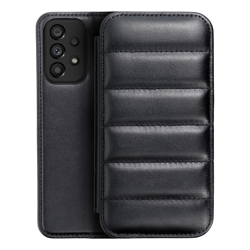 Samsung Galaxy A22 5G Puffer fliptok fekete Samsung Galaxy A22 5G Puffer fliptok fekete
