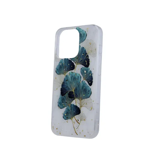iPhone 14 Pro Gold Glam tok Leaves iPhone 14 Pro Gold Glam tok Leaves