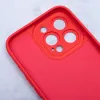 iPhone 13 Szilikon MagSafe kompatibilis tok piros - 2. kép