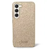 Samsung Galaxy S23 Guess PC/TPU Glitter Flakes Metal Logo tok arany (GUHCS23SHGGSHD) - 0. kép