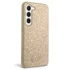 Samsung Galaxy S23 Guess PC/TPU Glitter Flakes Metal Logo tok arany (GUHCS23SHGGSHD) - 2. kép