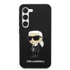 Samsung Galaxy S23 Karl Lagerfeld Liquid Silicone Ikonik NFT tok fekete (KLHCS23SSNIKBCK) - 0. kép