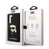 Samsung Galaxy S23 Karl Lagerfeld Liquid Silicone Ikonik NFT tok fekete (KLHCS23SSNIKBCK) - 4. kép