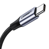 Ugreen USB-USB-C QC3.0 kábel 0.25 m (fekete) - 0. kép