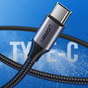 Ugreen USB-USB-C QC3.0 kábel 0.25 m (fekete) - 1. kép