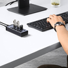 Ugreen 7in1 HUB elosztó adapter USB-C, 7x USB-A 3.0 12V 2A (fekete) - 0. kép