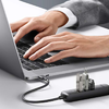 Ugreen CM416 4 az 1-ben USB HUB elosztó adapter, 0.25m (fekete) - 4. kép