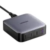 Ugreen CD328 Nexode hálózati töltő adapter, 3x USB-C, USB-A, GaN, 100W (fekete) - 0. kép