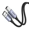 Ugreen US369 USB-A 2.0 - USB-B nyomtatókábel, 5m (fekete) - 0. kép