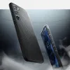 Samsung Galaxy S23 Plus Spigen Liquid Air flexibilis TPU gél tok matt fekete - 4. kép