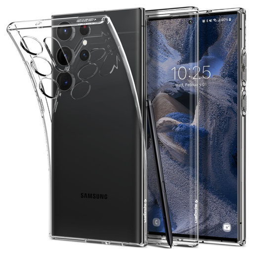 Samsung Galaxy S23 Ultra Spigen Liquid Crystal tok Crystal Clear Samsung Galaxy S23 Ultra Spigen Liquid Crystal tok Crystal Clear