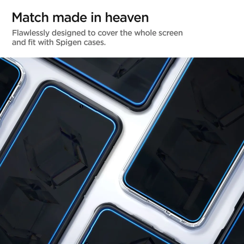 Samsung Galaxy S23 Plus Spigen Glas.TR EZ Fit 2x kijelzővédő üvegfólia - 11