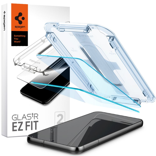 Samsung Galaxy S23 Plus Spigen Glas.TR EZ Fit 2x kijelzővédő üvegfólia Samsung Galaxy S23 Plus Spigen Glas.TR EZ Fit 2x kijelzővédő üvegfólia