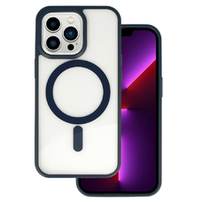 iPhone 14 Pro Max Idear W18 MagSafe kompatibilis tok tengerészkék