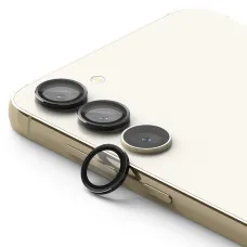 Samsung Galaxy S23/S23 Plus Ringke kameralencsevédő üvegfólia fekete