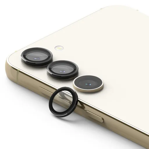 Samsung Galaxy S23/S23 Plus Ringke kameralencsevédő üvegfólia fekete Samsung Galaxy S23/S23 Plus Ringke kameralencsevédő üvegfólia fekete