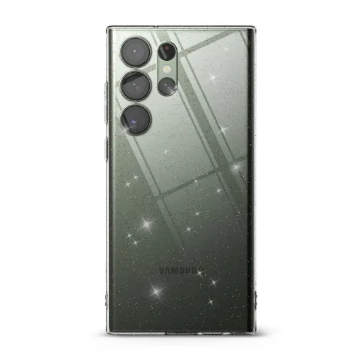 Samsung Galaxy S23 Ultra Ringke Air ultravékony TPU gél tok flitteres átlátszó Samsung Galaxy S23 Ultra Ringke Air ultravékony TPU gél tok flitteres átlátszó