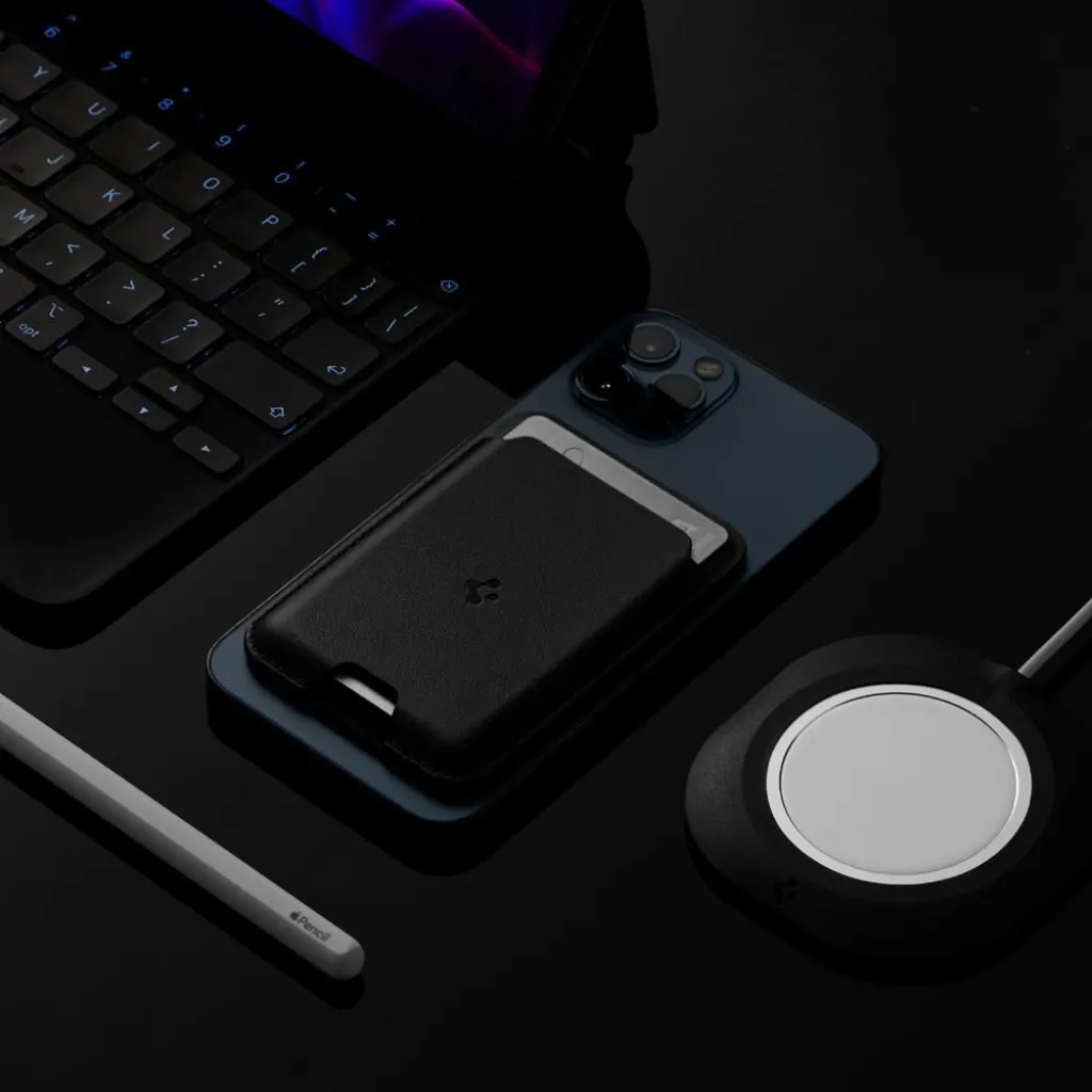 Spigen Valentinus MagSafe-es kártya tartó fekete - 19