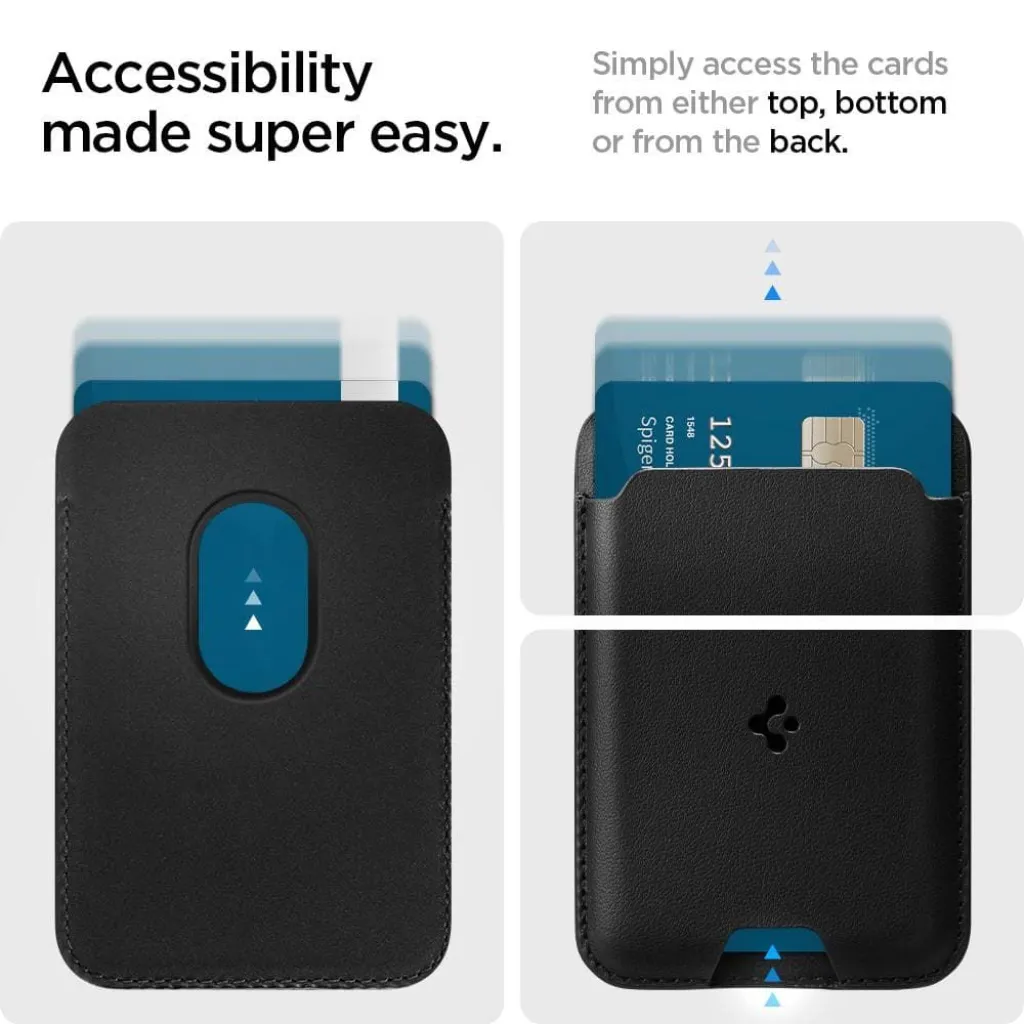 Spigen Valentinus MagSafe-es kártya tartó fekete - 7