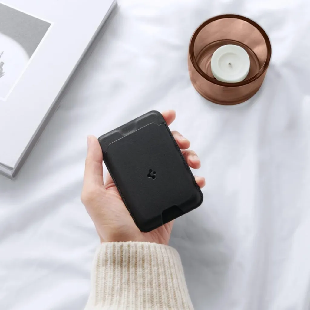 Spigen Valentinus MagSafe-es kártya tartó fekete - 8