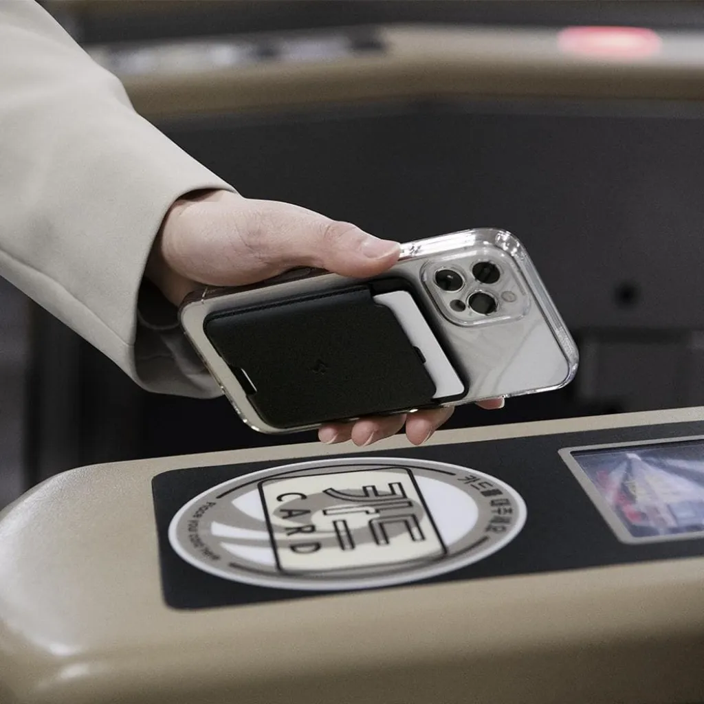 Spigen Valentinus MagSafe-es kártya tartó fekete - 9