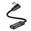 Mcdodo CA-1880 USB-C - AUX mini jack 3.5mm + USB-C (60W PD) átalakító adapter (fekete) DAC - 2. kép