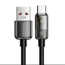 Mcdodo CA-3151 USB-A - USB-C kábel 6A 100W 1.8m (fekete)