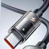 Mcdodo CA-3151 USB-A - USB-C kábel 6A 100W 1.8m (fekete) - 4. kép