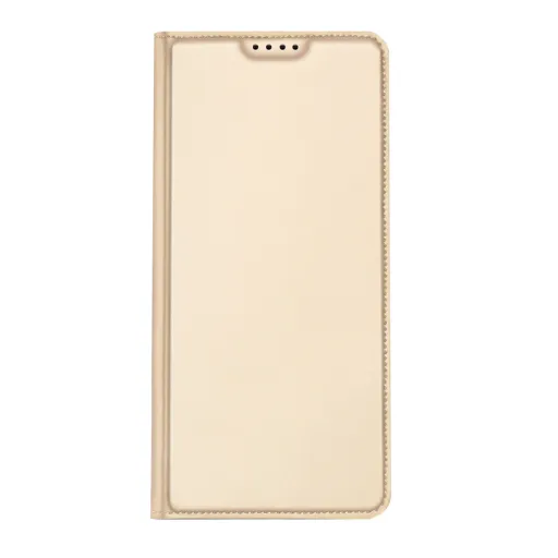 Samsung Galaxy A34 5G Dux Ducis Skin Pro Öko Bőr fliptok arany