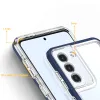 Samsung Galaxy A14 4G/5G Clear 3 az 1-ben szilikon tok kerettel kék - 1. kép