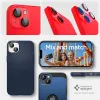 iPhone 14/14 Plus/15/15 Plus Spigen Optik.TR 2x kameralencsevédő 9H üveg piros - 4. kép