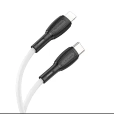 Borofone BX86 Advantage Type C - Lightning kábel PD 20W 1m fehér