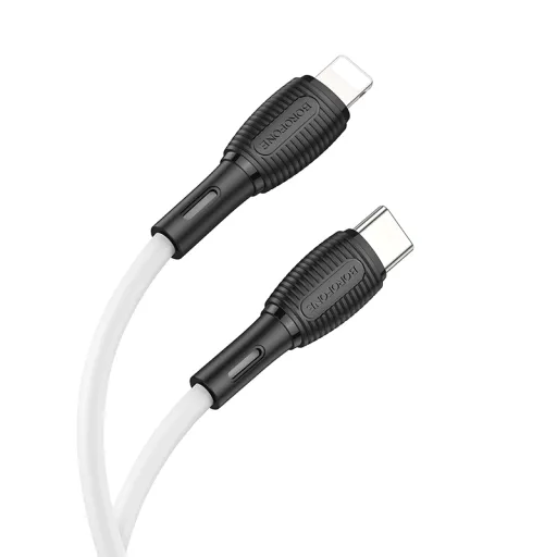 Borofone BX86 Advantage Type C - Lightning kábel PD 20W 1m fehér