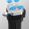 LT2 Rescue LED zseblámpa (kalapács, véső, mágnes) vízálló piros - 2. kép