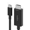 Belkin USB-C - HDMI 2.1 kábel, 8K60Hz HDR10+, 2m fekete (AVC012bt2MBK) - 0. kép