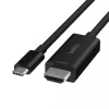 Belkin USB-C - HDMI 2.1 kábel, 8K60Hz HDR10+, 2m fekete (AVC012bt2MBK) - 1. kép