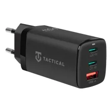 Tactical FlashBang GaN hálózati töltő adapter 65W fekete