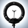 Jackal LR45-95U 45cm fekete LED körfény, körlámpa, ring light távirányítóval, stabil állvánnyal - 2. kép