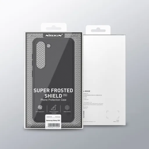 Samsung Galaxy A14 4G/5G Nillkin Frosted Shield tok fekete