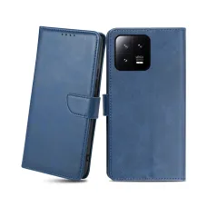 Xiaomi 13 magnetické PU kožené flip puzdro s držiakom na karty modré Alphajack Xiaomi 13 magnetické PU kožené flip puzdro s držiakom na karty modré Alphajack