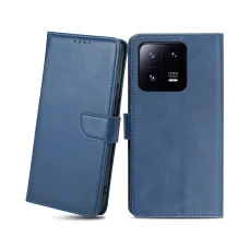 Xiaomi 13 Pro magnetické PU kožené flip puzdro s držiakom na karty modré Alphajack Xiaomi 13 Pro magnetické PU kožené flip puzdro s držiakom na karty modré Alphajack