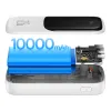 Baseus Qpow Pro Powerbank 10000mAh USB + TYP C - PD 22,5W Type C kábellel fehér - 3. kép
