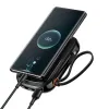 Baseus Qpow Pro Powerbank 20000mAh USB + TYP C - PD 22,5W Type C kábellel fekete - 1. kép