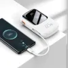 Baseus Qpow Pro Powerbank 20000mAh USB + TYP C - PD 22,5W Type C kábellel fehér - 1. kép