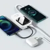 Baseus Qpow Pro Powerbank 20000mAh USB + TYP C - PD 22,5W Type C kábellel fehér - 3. kép