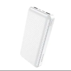 Borofone BJ3A Minimalist Powerbank 20000mAh 2xUSB fehér